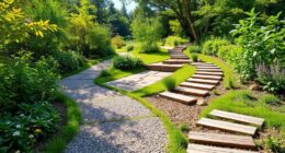 beautiful functional garden pathways