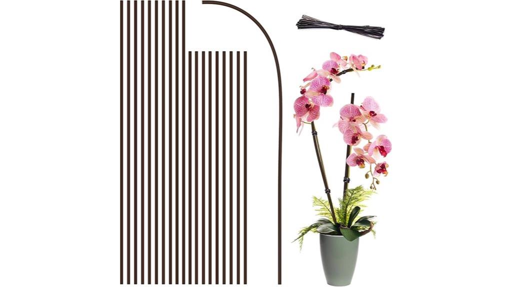 bendable orchid plant stakes