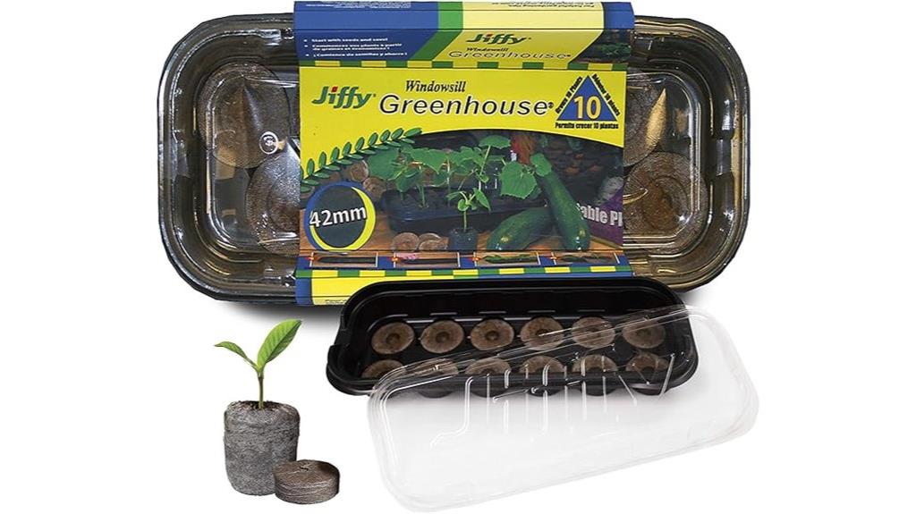 biodegradable seed starting greenhouse