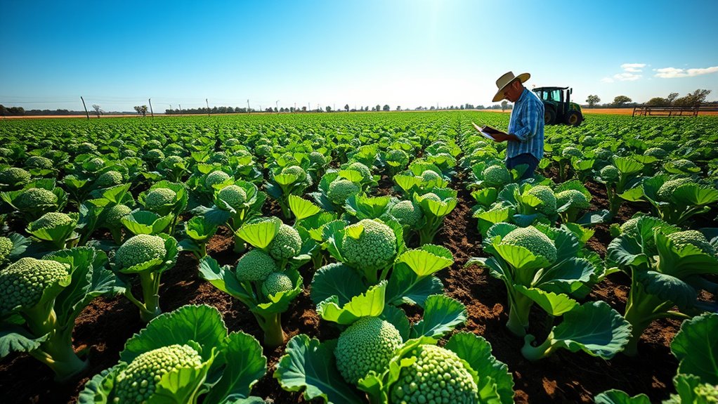 broccoli production selection factors