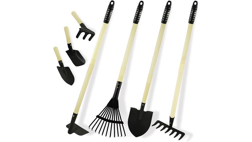 children s gardening toolset