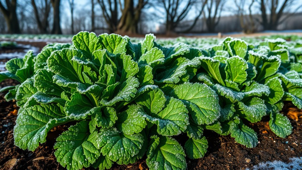 cold weather vegetable gardening
