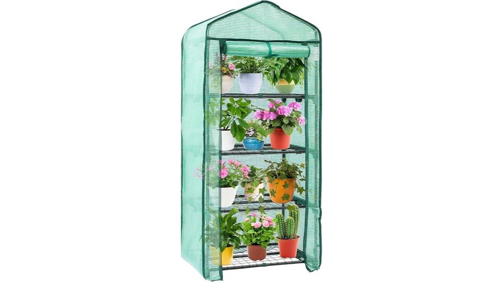 compact indoor outdoor greenhouse