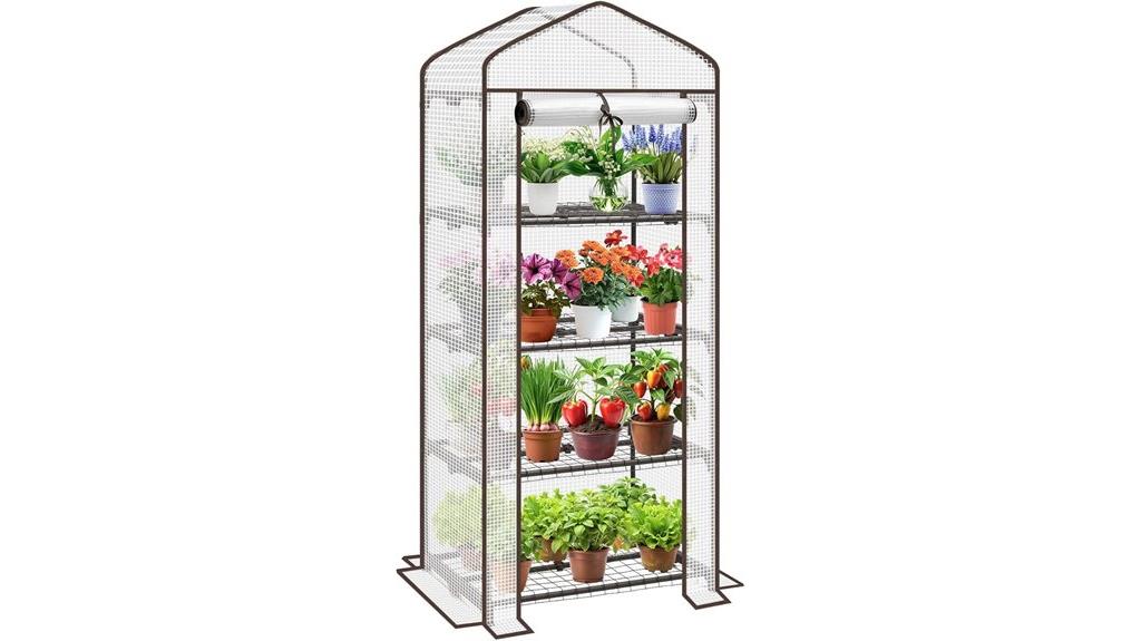 compact indoor outdoor greenhouse