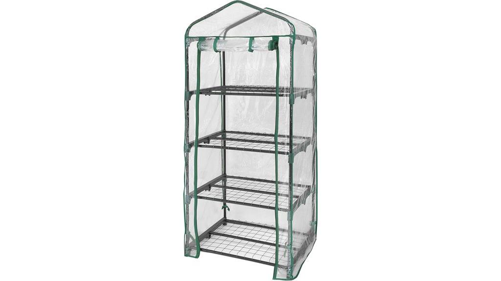 compact indoor plant greenhouse