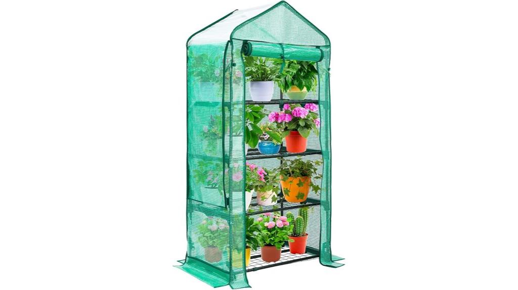 compact multi level plant shelter
