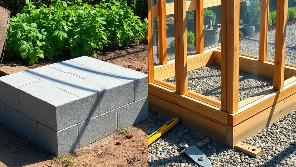 concrete block foundation basics