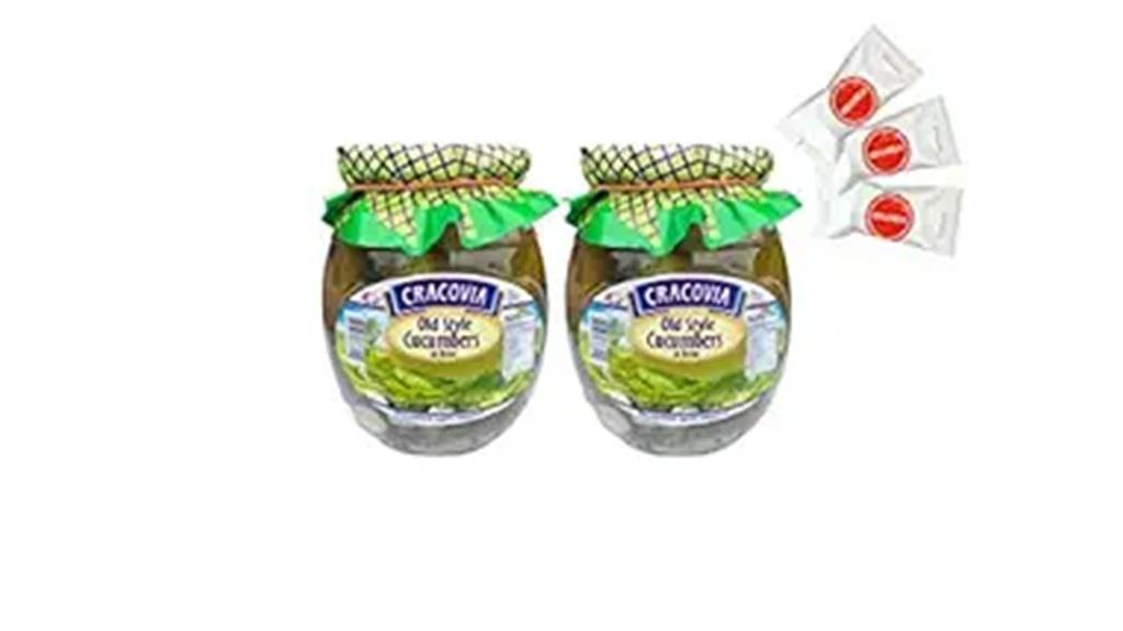 cucumbers in brine package