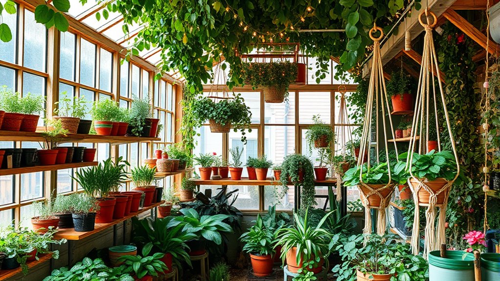 diy greenhouse decoration considerations