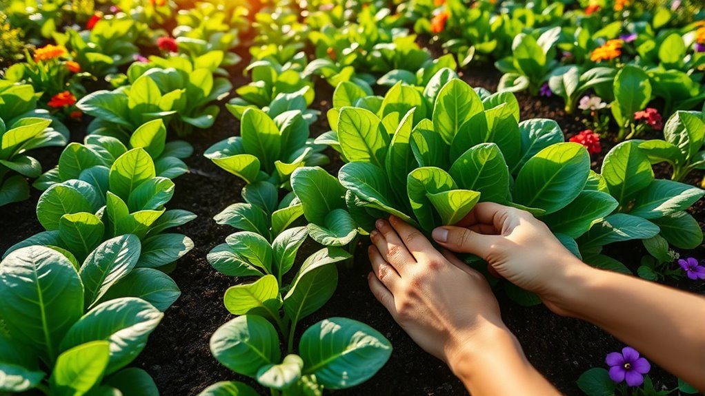 effective spinach gardening methods