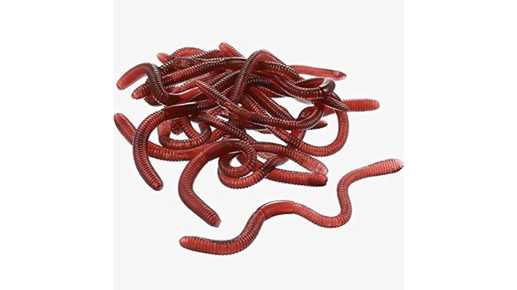 fake earthworm trick toy