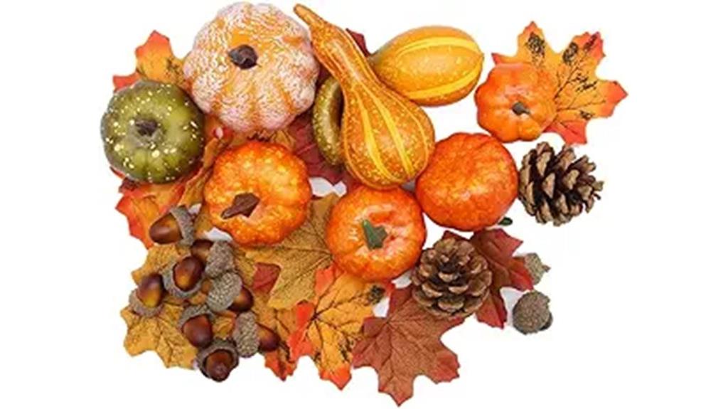 fall pumpkin decoration set