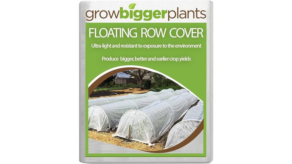 floating row crop cover