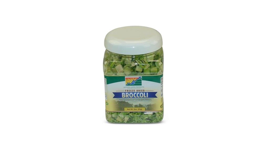 freeze dried broccoli 3oz