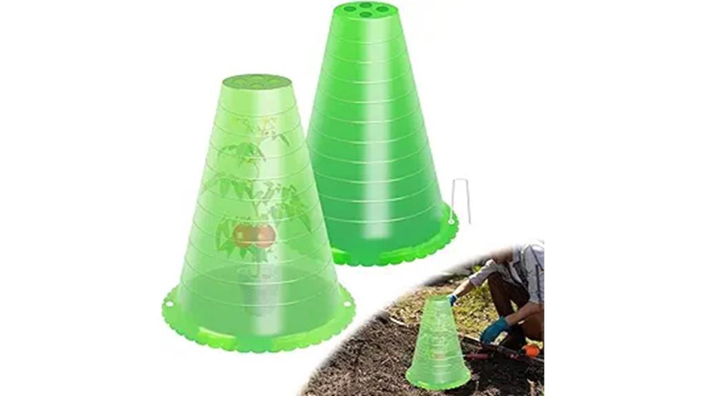 garden cloches with vents