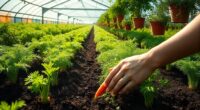 greenhouse carrot cultivation tips