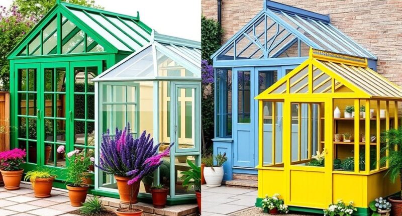 greenhouse color scheme ideas