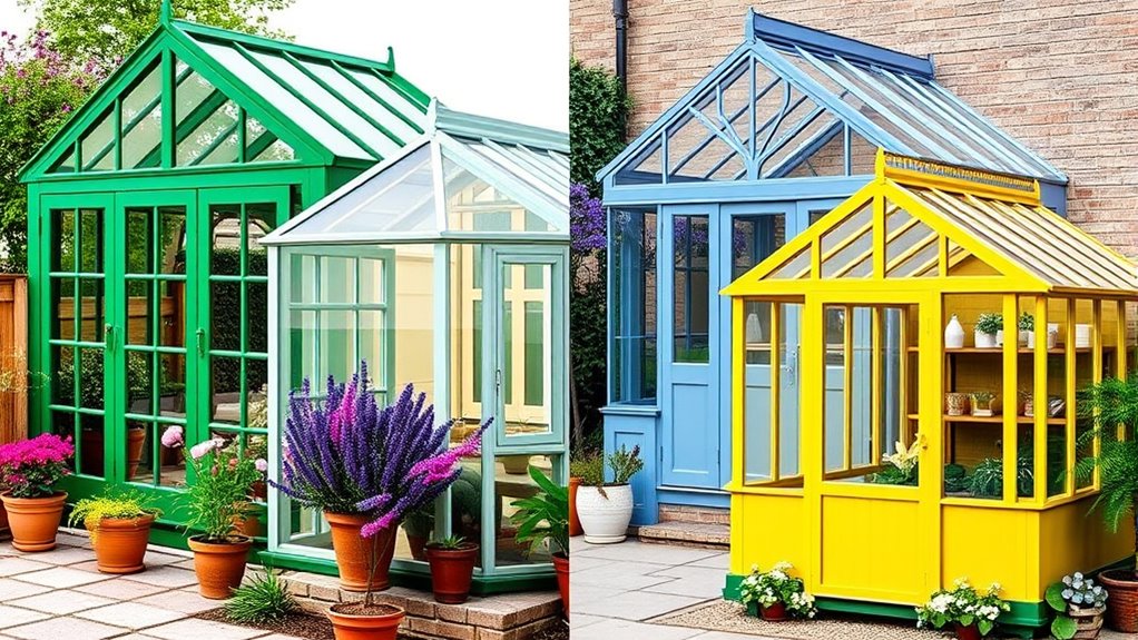 greenhouse color scheme ideas