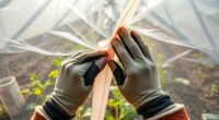 greenhouse covering repair techniques