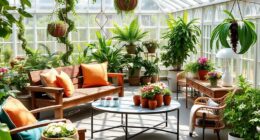 greenhouse furniture for gardens