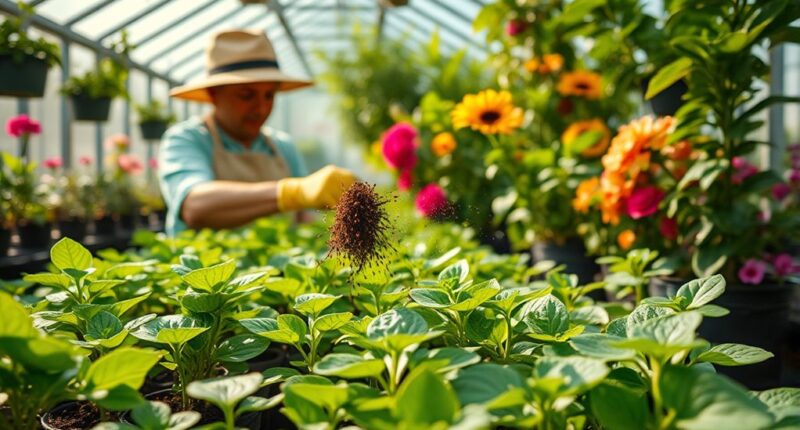greenhouse plant fertilization techniques