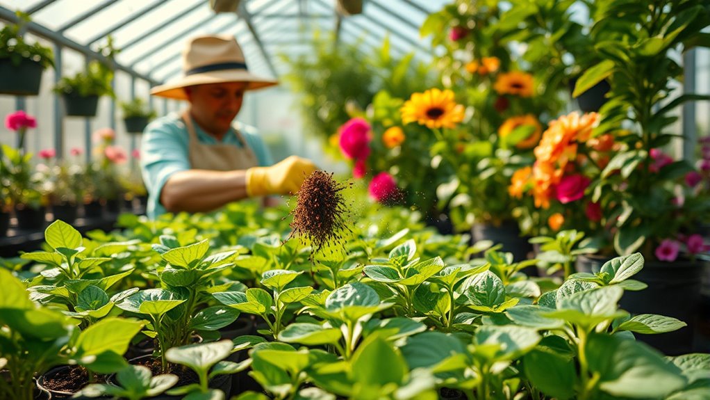 greenhouse plant fertilization techniques
