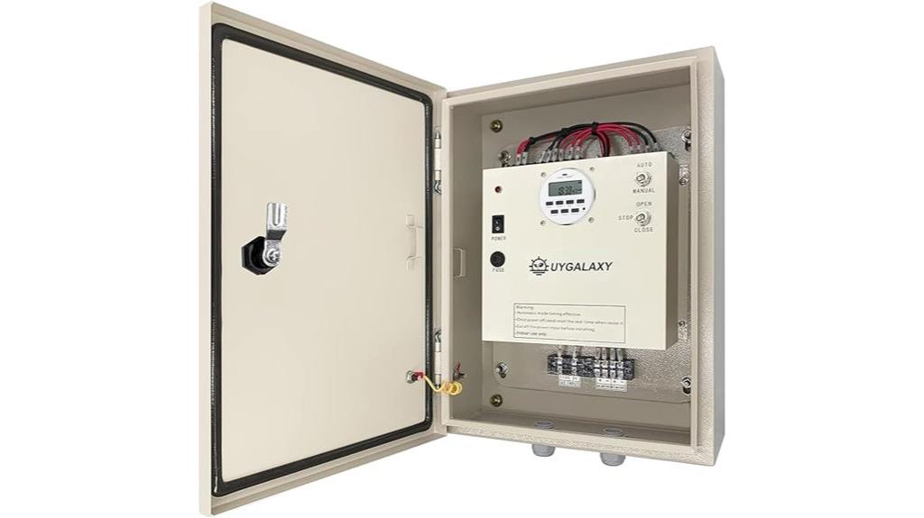 greenhouse ventilation motor controller