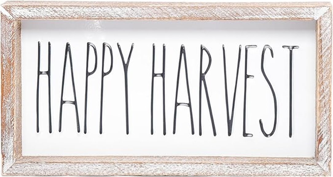 happy harvest indoor decor