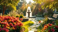 healing hospital garden spaces
