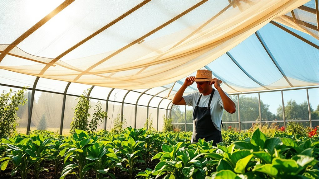 heat protection through shading