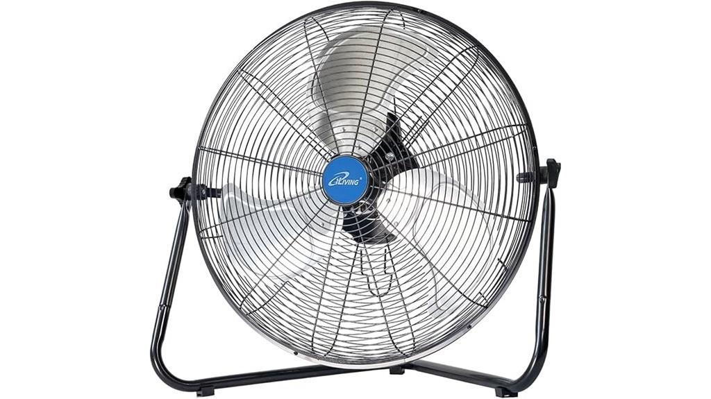 high velocity metal fan