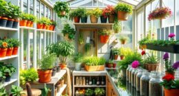 maximize greenhouse storage efficiency