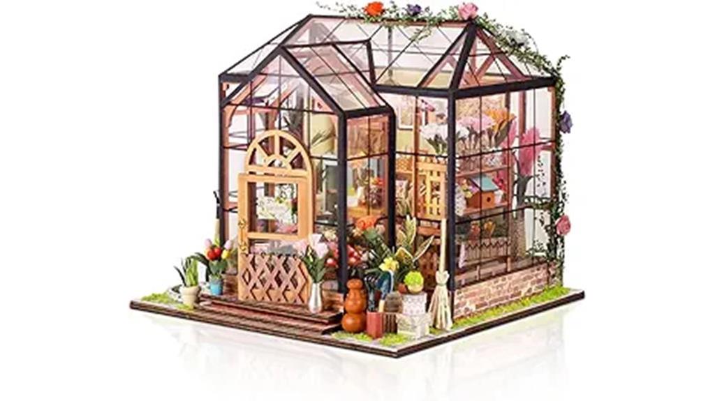 miniature flower shop kit