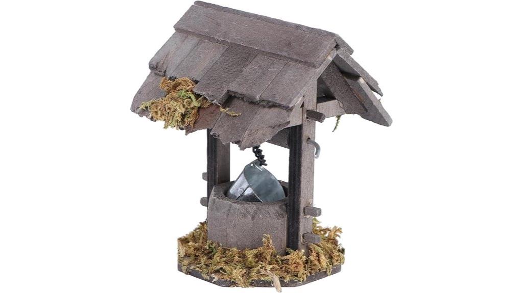 miniature garden water well
