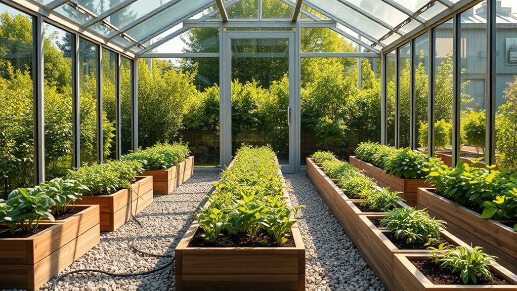 minimalist greenhouse setup factors