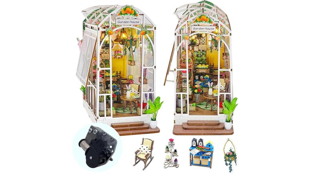 musical 3d puzzle dollhouse