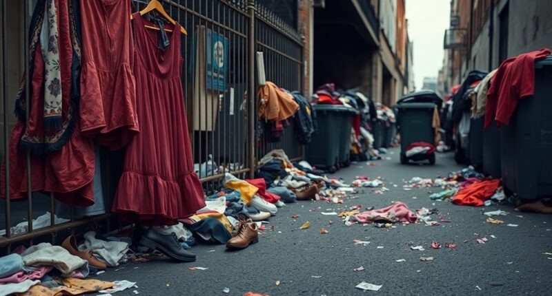 online shopping textile waste