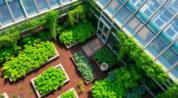 optimal greenhouse garden integration