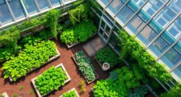 optimal greenhouse garden integration