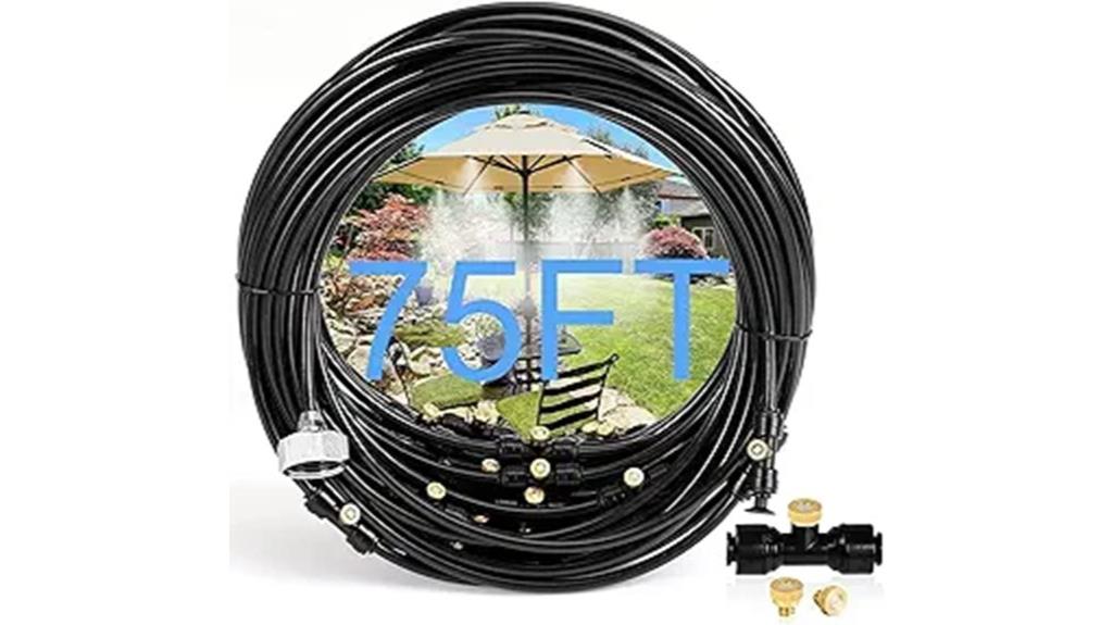 patio misting cooling system