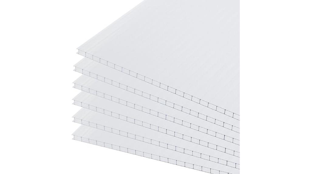 polycarbonate panels for gardening