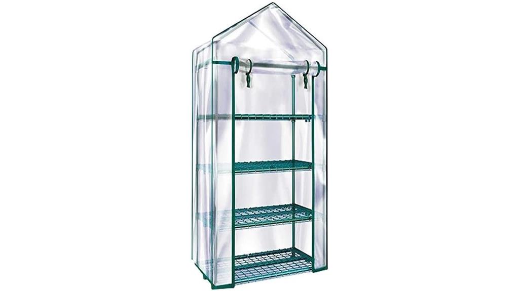 portable 4 tier garden greenhouse