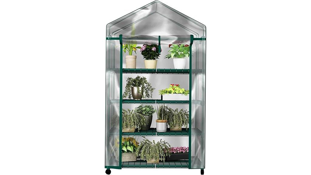 portable greenhouse with wheels