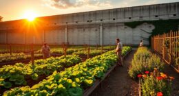 prison gardens promote rehabilitation