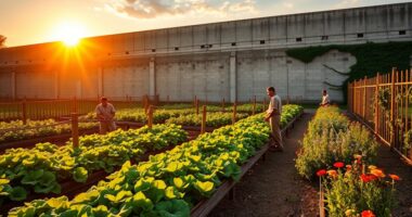 prison gardens promote rehabilitation