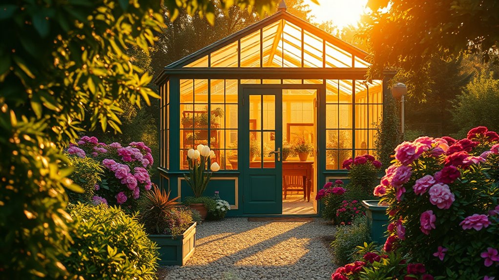 selecting greenhouse color schemes