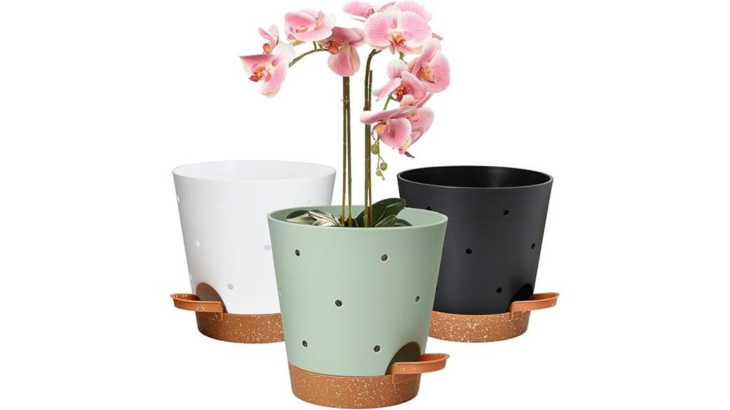 self watering orchid pots