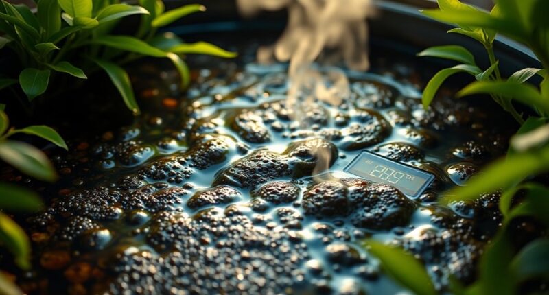 semi thermophilic methane production