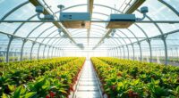 smart greenhouse temperature regulation