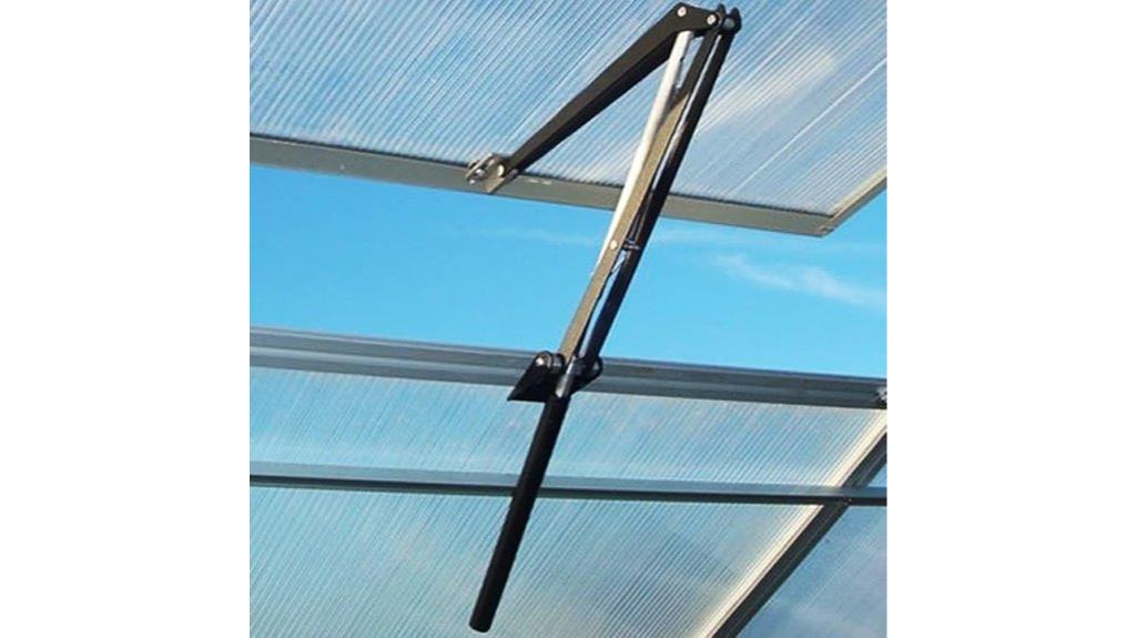 solar powered greenhouse window opener